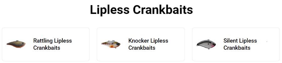 Lipless Crankbaits