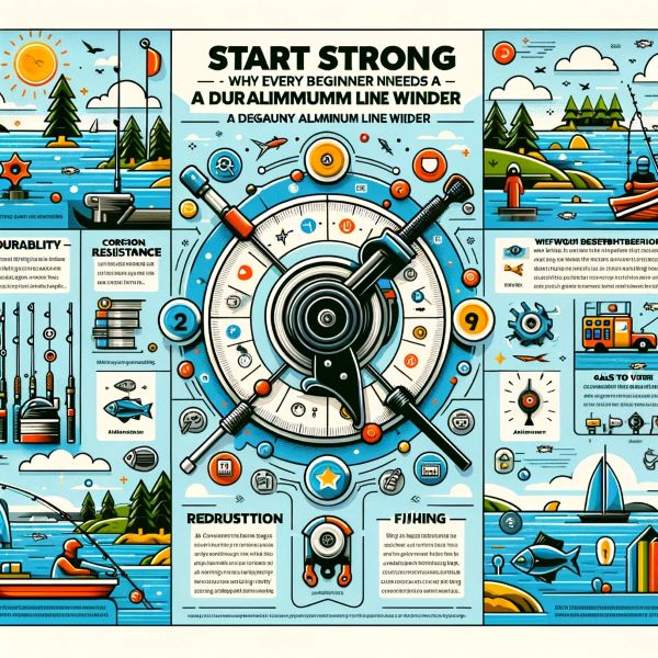 Why Every Beginner Angler Needs a Durable Aluminum Line Winder