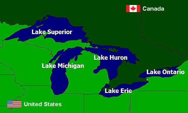 The Great Lakes,